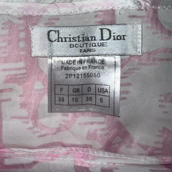 ❌ SOLD ❌ Authentic Dior Cover-Up Pink Monogram Size S - Picture 6 of 11